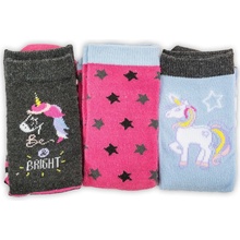 Pidilidi, PD0134 01 veselé ponožky FUNNY dívčí 3pack