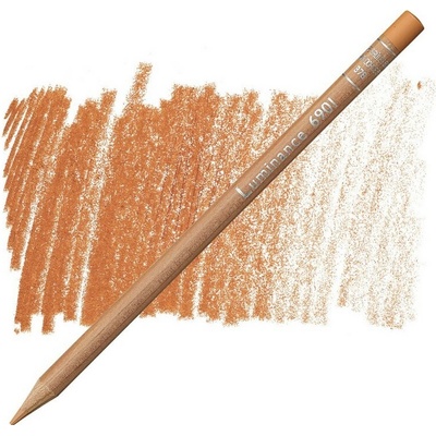 Caran d´Ache Luminance 6901 876 Burnt ochre 50%