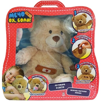 Image 1 of Felyx Toys Интерактивна плюшена играчка Felyx Toys - Мечо Ох, Боли! (HUN1840)