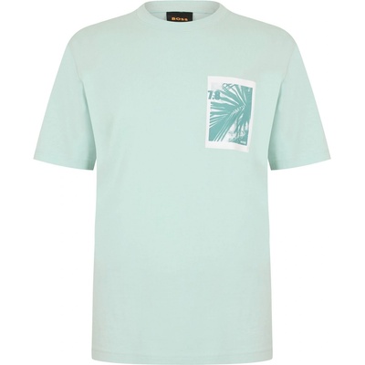 Boss Тениска Boss Men's T-Shirt - Turquoise 446