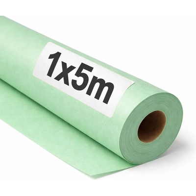 OFITURIA Kraft Paper Green Pastel - Roll 1 × 5 m - 3 Rolls - Wrapping Paper and Packaging Paper - Craft Paper for DIY, Decoration and Sewing Patterns - Tear-Resistant and Easy to Cut - COM620-parent2