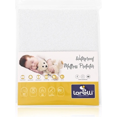 Непромокаем протектор за матрак или количка Lorelli - 70 x 100 cm, С два ластика (2007003)