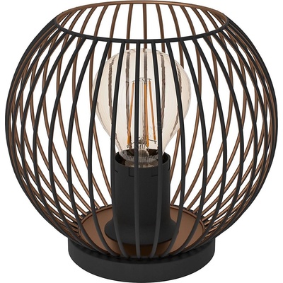 EGLO 901872 - Настолна лампа ALMANZORA 1xE27/60W/230V черна (EG901872)