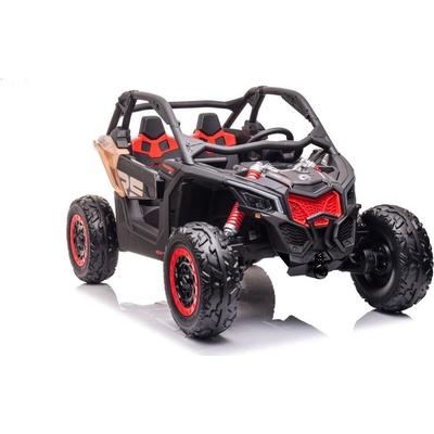 mamido Elektrické autíčko Buggy Can-Am 2x24V 2x240W černo-červené – Zboží Dáma