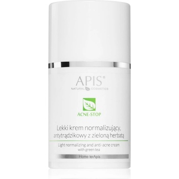 APIS NATURAL COSMETICS Acne-Stop Home TerApis лек крем против акне, регулиращ образуването на себум 50ml