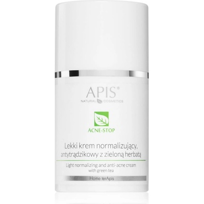 APIS NATURAL COSMETICS Acne-Stop Home TerApis лек крем против акне, регулиращ образуването на себум 50ml