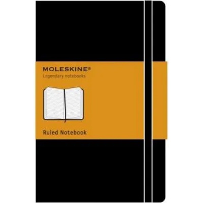 Moleskine Moleskine Pocket Hardcover Ruled Notebook Black | Moleskine