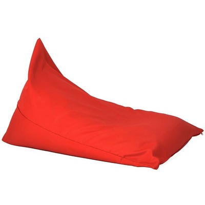 PUFRELAX Пуф шезлонг, 320л. 130х100см. , Kudos - Teteron Red, Перящ се калъф, За открито, Пълнеж от Полистиролни перли (PUF-G-K-TEX-RED)