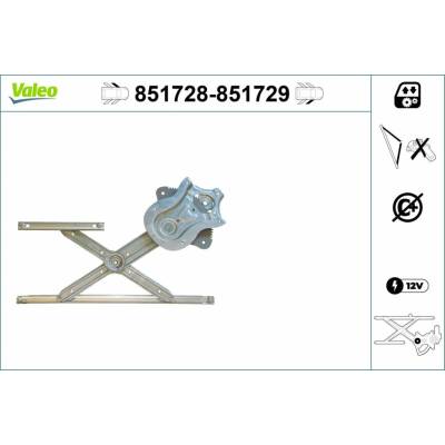 Zvedací zařízení oken VALEO 851728