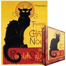 Puzzle EuroGraphics Plakát Černá kočka 1000 dílků