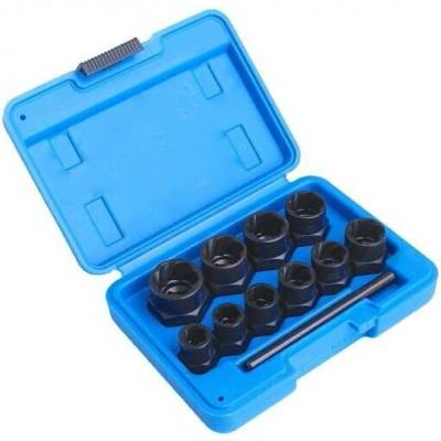 Asta Sada na poškozené šrouby a matice, 9 - 19 mm, 11 ks - STS11X