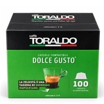 Caffè Toraldo Кафе Toraldo Капсули 100 бр. DOLCE GUSTO - Cremosa Espresso Napoletano (TOR101)