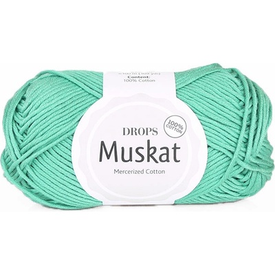 Příze DROPS Muskat 03 - mátově zelená