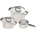 ZWILLING Pure Комплект тенджери с касерола и 2 капака, кремав, 5 ел (1028807)