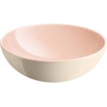 Emile henry (Франция) Керамична купа за салата emile henry individual salad bowl - Ø15.5 см - цвят розов и екрю (eh 2116-r4)