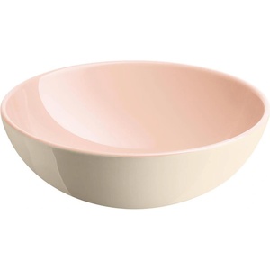 Emile henry (Франция) Керамична купа за салата emile henry individual salad bowl - Ø15.5 см - цвят розов и екрю (eh 2116-r4)