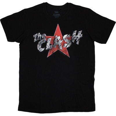 The Clash tričko Star Logo čierne
