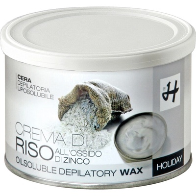 HOLIDAY Liposoluble Hypoalergenní depilační vosk RICE 400 ml