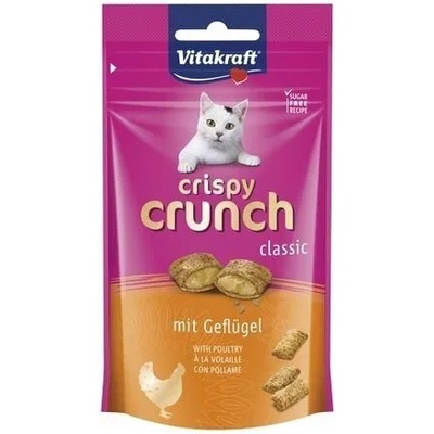 Vitakraft Crispy Crunch classic лакомством за котки с пилешко 60gr