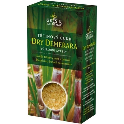 Valdemar Grešík třtinový cukr Dry Demerara, 300 g