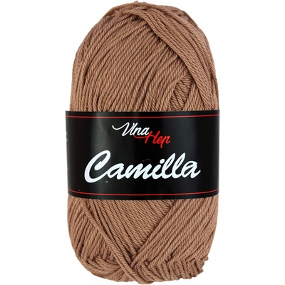 Vlna-hep Příze Camilla - bavlna Camilla: 8218 Hnědá