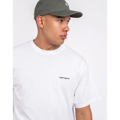 Carhartt WIP Script Embroidery T-Shirt White Black