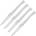 Opinel Комплект ножове Opinel Facette White, 4 бр (002499-pe)