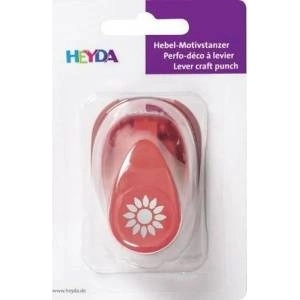 Heyda Decorative hole punch medium 17mm sunflower