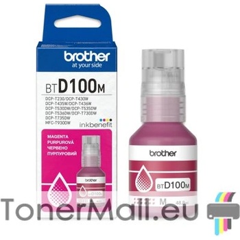 Brother Бутилка с мастило BROTHER BTD100M Magenta