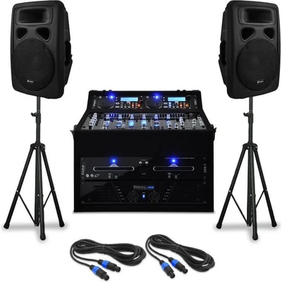 Electronic-Star DJ PA комплект „Urban Trip-Hop Beats с мощност 1000 W (PL-10003271-10004241) (PL-10003271-10004241)