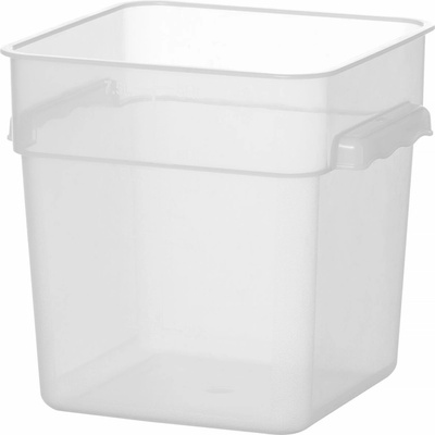 HENDI Nádoba na potraviny s deliacou prepážkou 7,6 l 235 x 235 x 230 mm