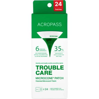 AcroPass - Trouble Care Microcone Patch - Náplasti na pupínky s mikrojehličkami - 24 ks