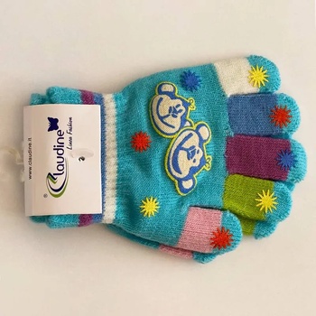Image 1 of Clodine italy Детски ръкавички Маймунка, сини, 3-5 год