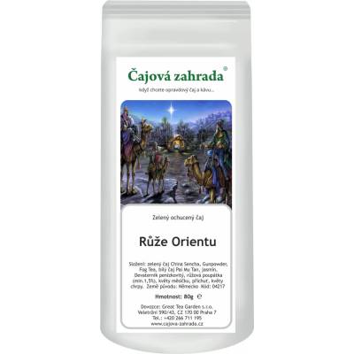 Čajová zahrada Růže Orientu zelený ochucený čaj 0,5 kg