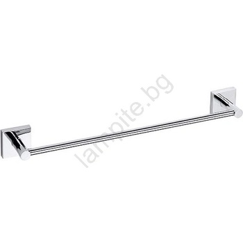 Bemeta Държач за кърпи 35, 5x5, 5 cm сребрист (BD0002)