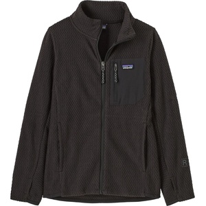 Patagonia Детско поларено яке Patagonia Kid's R1 Air Full-Zip Jacket Fleece jacket - Black (703-5296-0814)