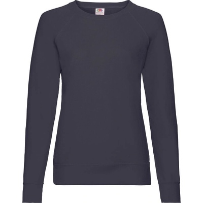 Fruit of the Loom Lightweight Raglan Sweat Lady tmavá navy