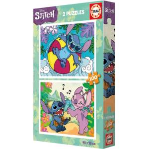 Educa 2x100 Disney Stich (80-19998)