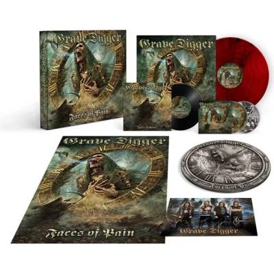Grave Digger - Face Of Pain (Box Set) PIC LP + CD