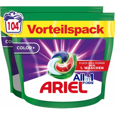 Ariel All-in-1 PODS Gélové Kapsuly Na Pranie Color 104 PD