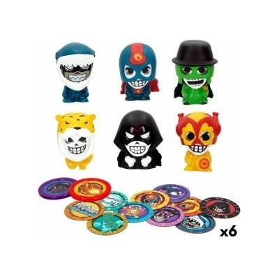 Eolo Фигурки на Герои Eolo Super Masked 3 x 4, 3 x 3, 2 cm (6 броя)