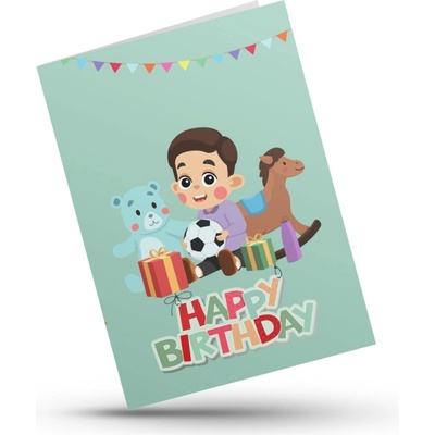 NA HŘIŠTI Fotbalové přání – Happy Birthday