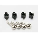 Traxxas Ябълки за завиващи главини Traxxas Pivot balls (4)/ pivot ball caps (4), TRX7033 (TRX7033)