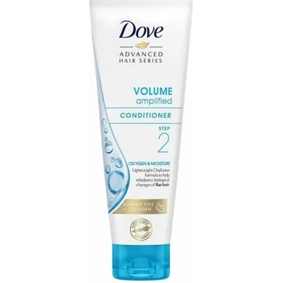 Dove Advanced Hair Series Oxygen Moisture Conditioner - Балсам за тънка коса без обем 250мл