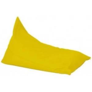 Pufrelax Пуф шезлонг, 320л. 130х100см. , Kudos - Teteron Yellow Quince, Перящ се калъф, За открито, Пълнеж от Полистиролни перли (PUF-G-K-TEX-YLQ) - e-magazin