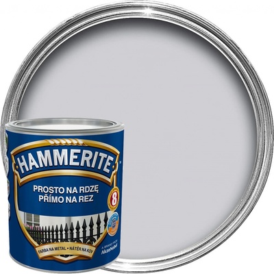 Akzo Nobel Hammerite přímo na rez hladký-světle šedý,2,5L