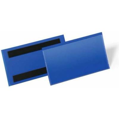 Extera Magnetické kapsy Durable na štítky, 150x67 mm, modrá