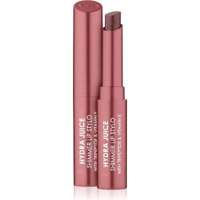 MUA Makeup Academy Hydra Juice Peptide Shimmer Lip Stylo třpytivá rtěnka s vyživujícím účinkem Cherry Kiss 1,5 g