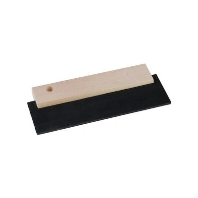 Stěrka dřevo s tvrzenou gumou 180mm