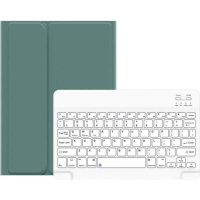 USAMS Winro Case and Bluetooth Keyboard - кожен калъф и безжична блутут клавиатура за iPad Air 5 (2022), iPad Air 4 (2020) (черен)